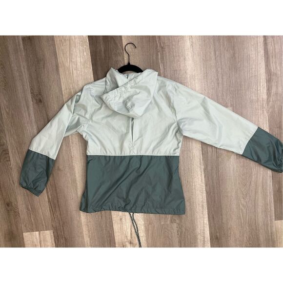 Columbia Flash Forward Windbreaker Green/Blue Jacket - Women's Size XS, MSRP $50 - Picture 11 of 11